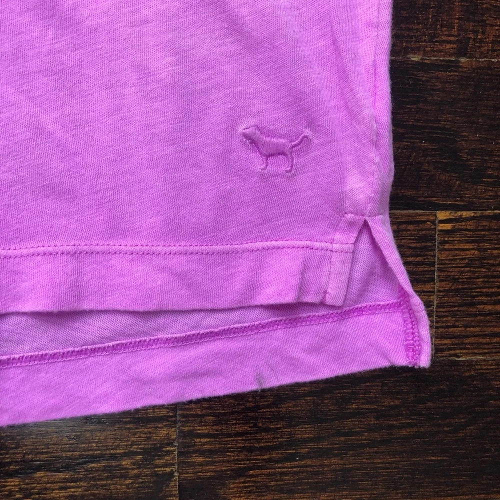 Like New VS Pink Loose Fit Crop Top - Picture 2 of 4